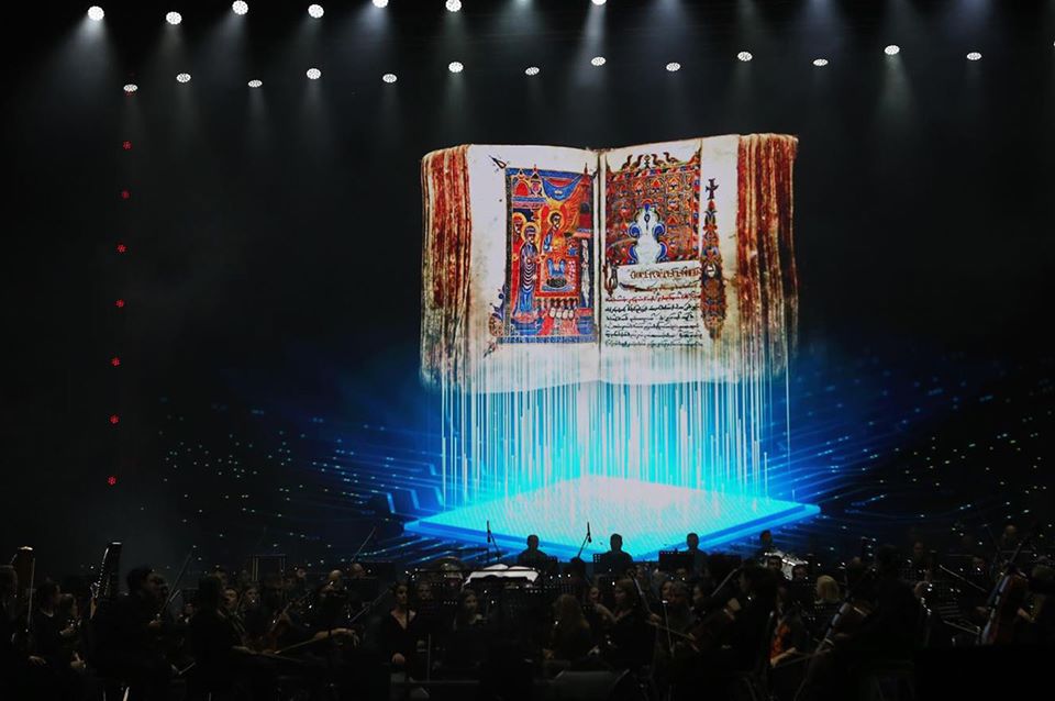 WCIT-opening-ceremony Armenian Manuscript